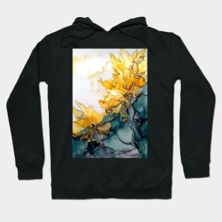 Spring Time - Abstract Alcohol Ink Art Hoodie